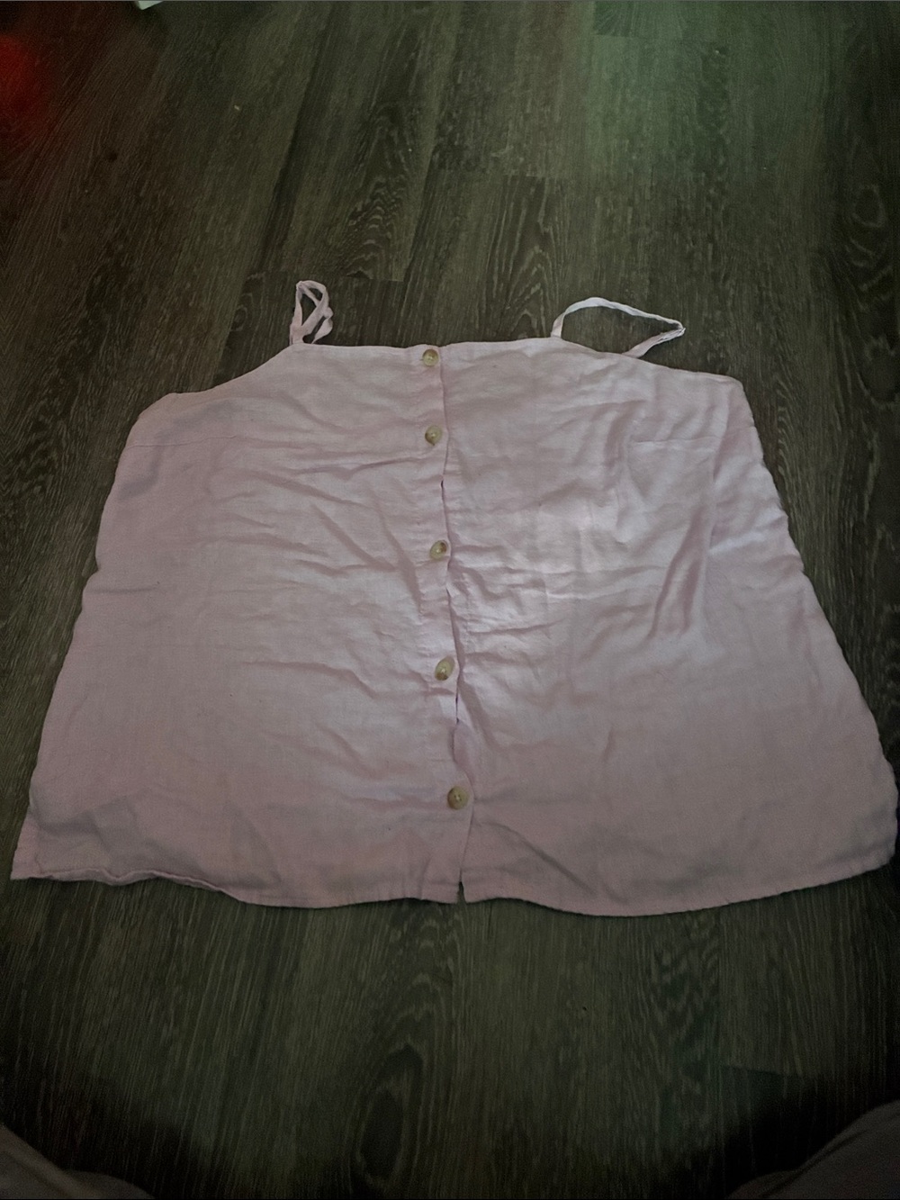 Old Navy Pale Pink Button-Front Cami